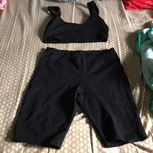 Bondoc biker set from fashion nova